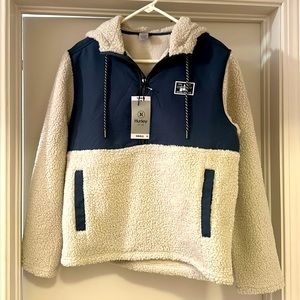 Hurley quarter zip men’s jacket, size small NWT